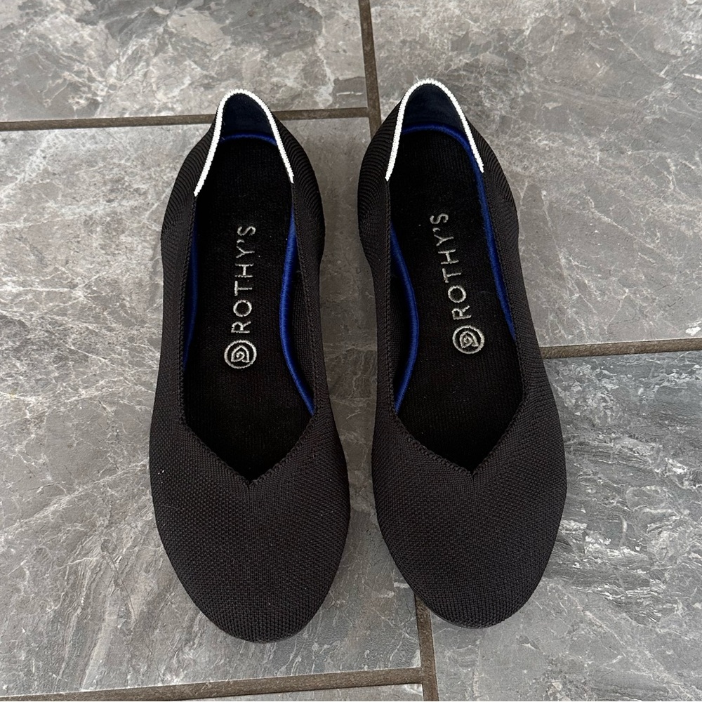 Rothy's Women's Black Flats
